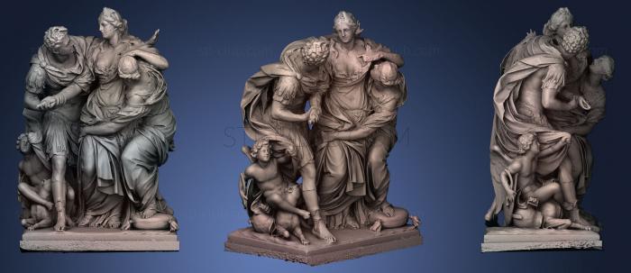 3D model Arria and Paetus (STL)